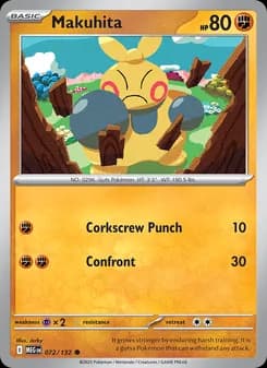 Makuhita — Mega Evolution — Common