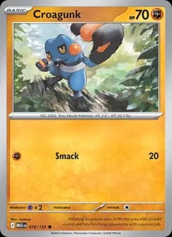 Croagunk — Mega Evolution — Common