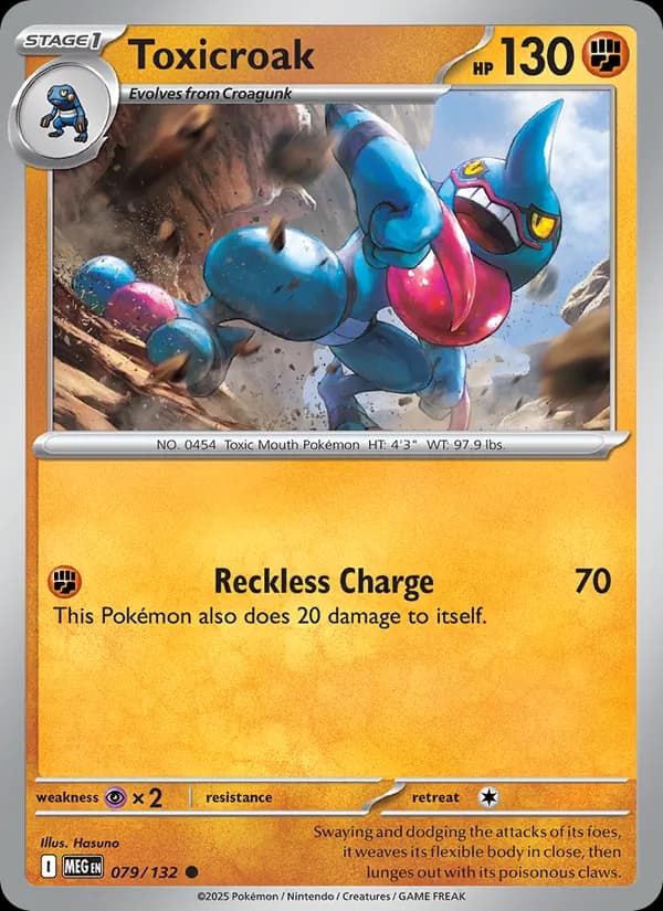 Toxicroak — Mega Evolution, Common