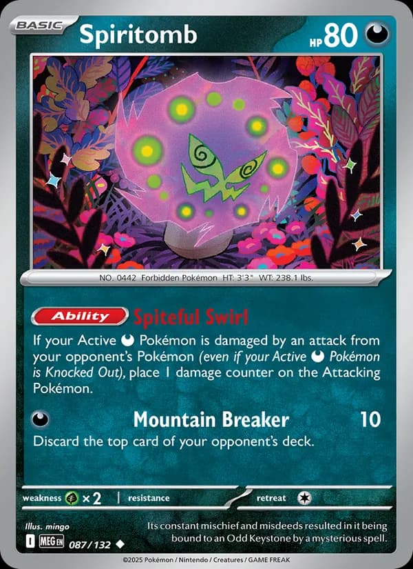 Spiritomb — Mega Evolution, Uncommon