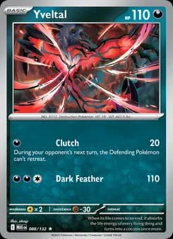 Yveltal — Mega Evolution — Rare