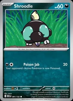 Shroodle — Mega Evolution — Common