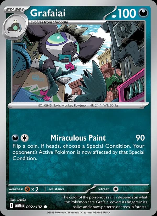 Grafaiai — Mega Evolution, Common