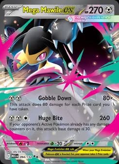 Mega Mawile ex — Mega Evolution — Double rare