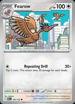 Fearow — Mega Evolution — Common