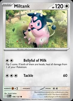Miltank — Mega Evolution — Common