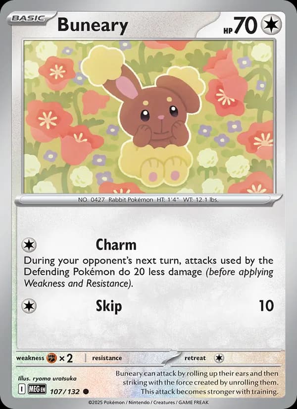 Buneary — Mega Evolution, Common