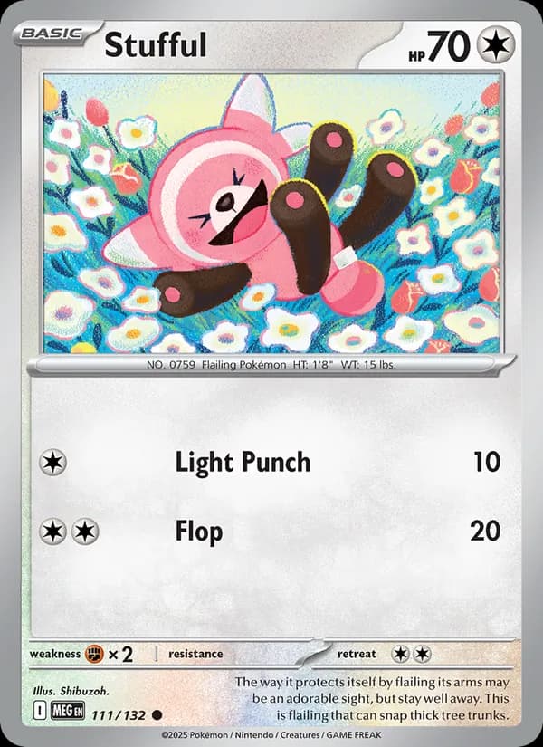Stufful — Mega Evolution, Common