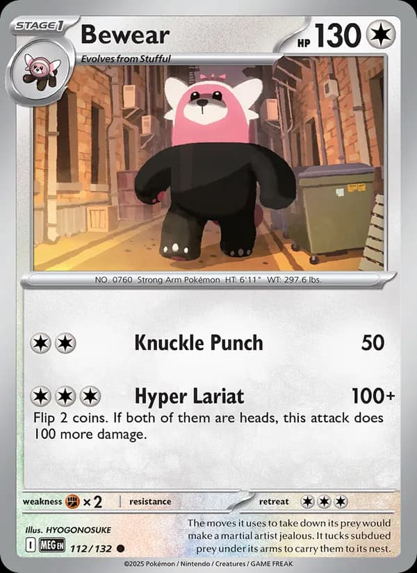 Bewear — Mega Evolution, Common