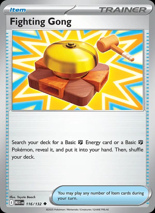 Fighting Gong — Mega Evolution, Uncommon