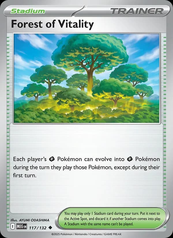 Forest of Vitality — Mega Evolution, Uncommon