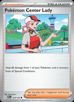 Pokémon Center Lady — Mega Evolution — Common