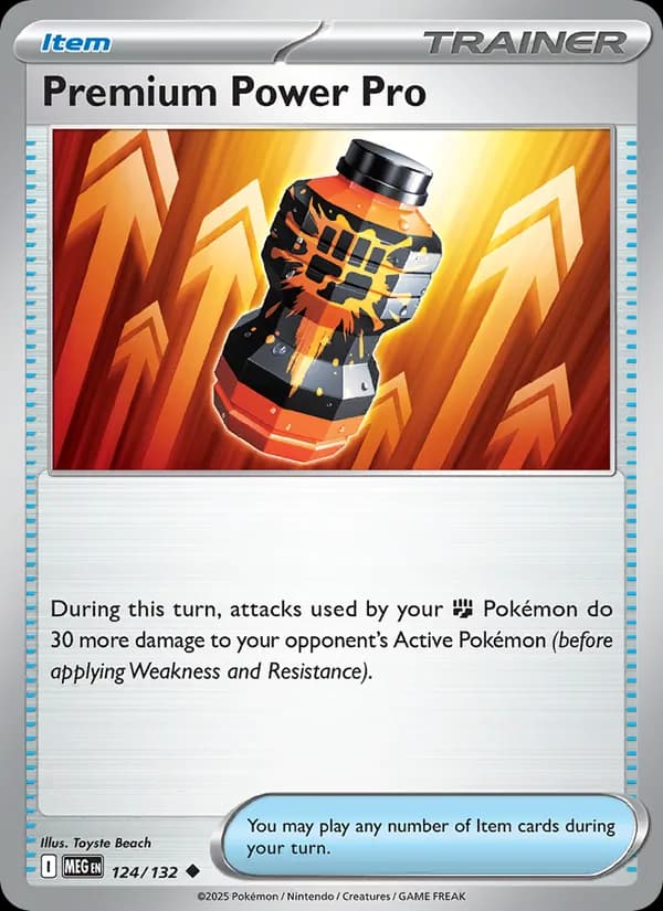 Premium Power Pro — Mega Evolution, Uncommon