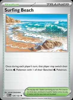 Surfing Beach — Mega Evolution — Uncommon