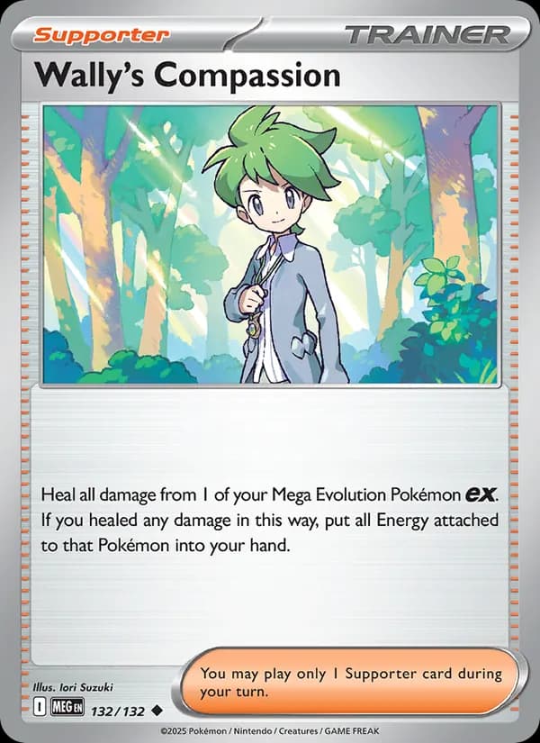 Wally's Compassion — Mega Evolution, Uncommon