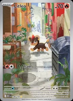 Litleo — Mega Evolution — Illustration rare