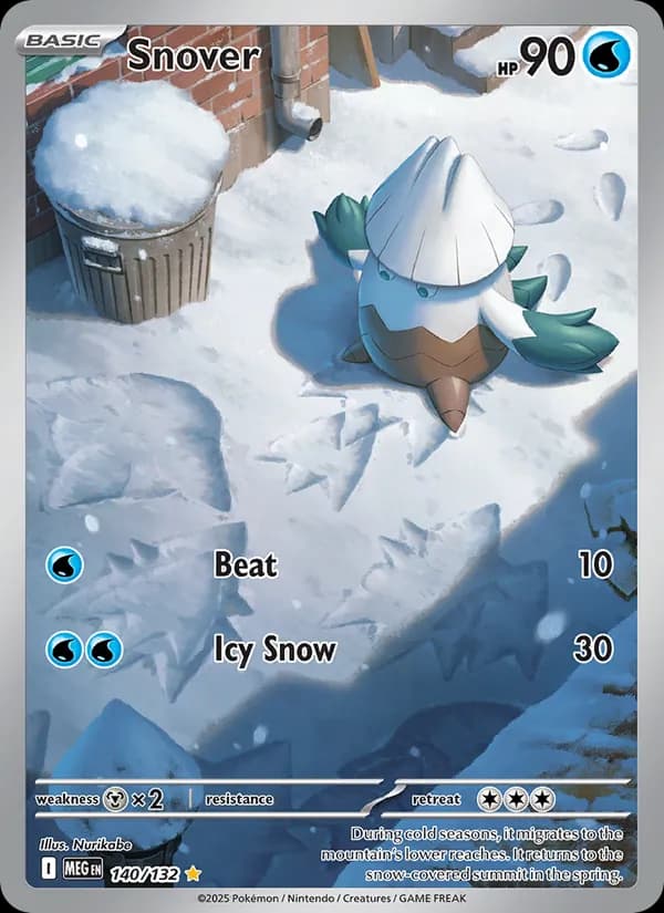 Snover — Mega Evolution, Illustration rare