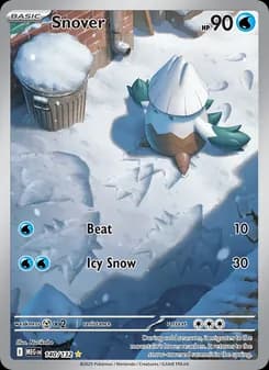 Snover — Mega Evolution — Illustration rare