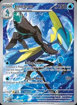 Inteleon — Mega Evolution — Illustration rare