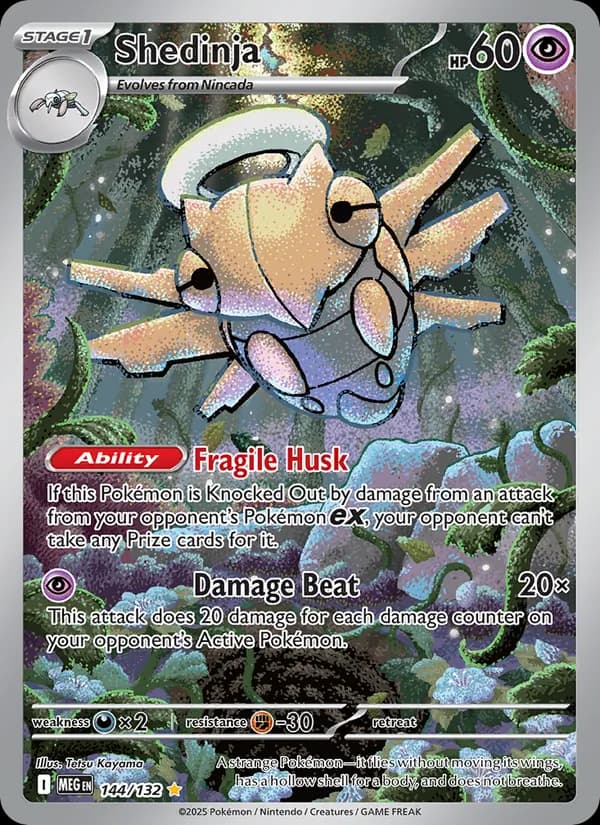 Shedinja — Mega Evolution, Illustration rare