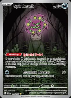 Spiritomb — Mega Evolution — Illustration rare
