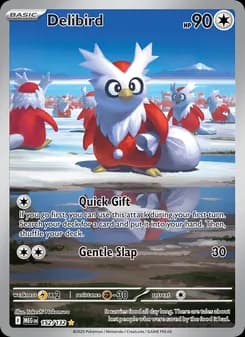 Delibird — Mega Evolution — Illustration rare