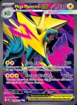 Mega Manectric ex — Mega Evolution — Ultra Rare