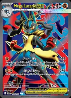 Mega Lucario ex — Mega Evolution — Ultra Rare