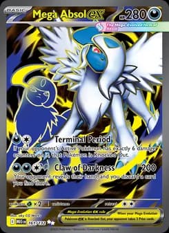 Mega Absol ex — Mega Evolution — Ultra Rare