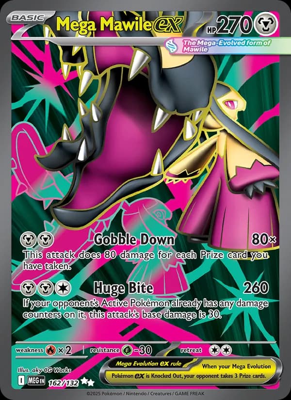 Mega Mawile ex — Mega Evolution, Ultra Rare