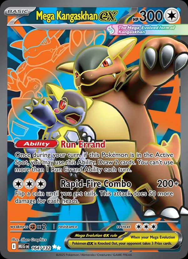 Mega Kangaskhan ex — Mega Evolution, Ultra Rare