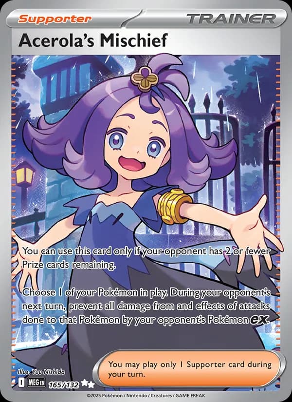 Acerola's Mischief — Mega Evolution, Ultra Rare