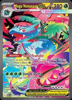 Mega Venusaur ex — Mega Evolution — Special illustration rare