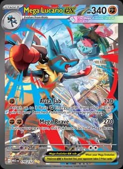 Mega Lucario ex — Mega Evolution — Special illustration rare