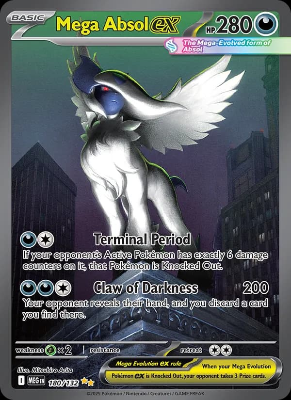 Mega Absol ex — Mega Evolution, Special illustration rare