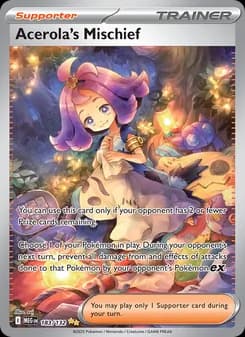 Acerola's Mischief — Mega Evolution — Special illustration rare