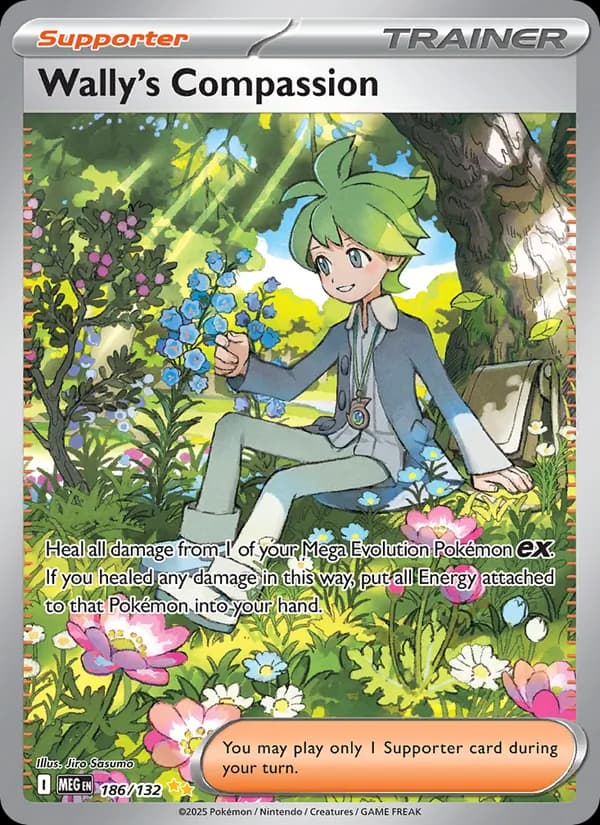 Wally's Compassion — Mega Evolution, Special illustration rare