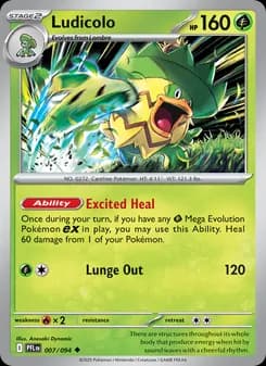 Ludicolo — Phantasmal Flames — Uncommon