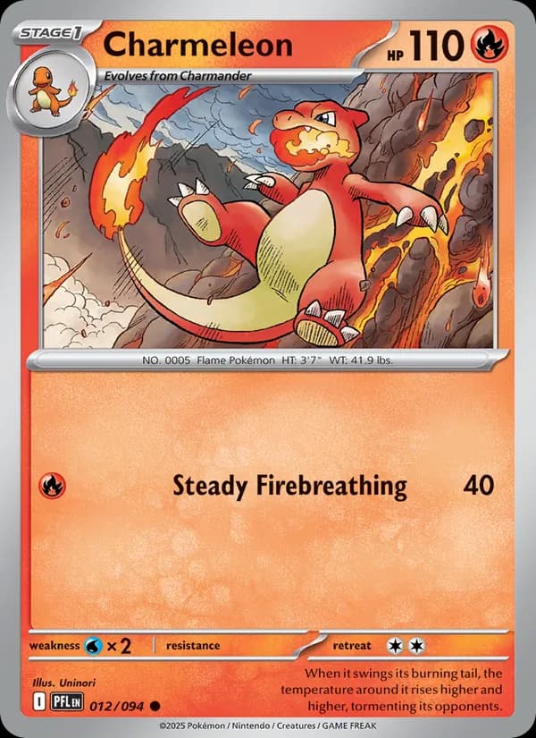 Charmeleon — Phantasmal Flames, Common