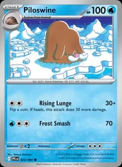Piloswine — Phantasmal Flames — Common