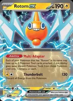 Rotom ex — Phantasmal Flames — Double rare