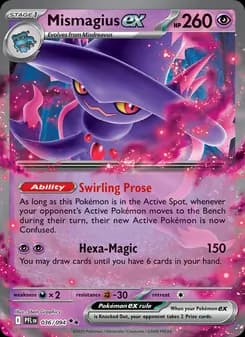Mismagius ex — Phantasmal Flames — Double rare