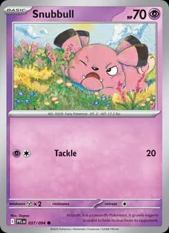 Snubbull — Phantasmal Flames — Common