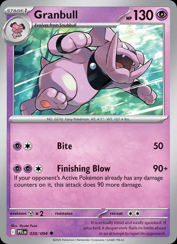 Granbull — Phantasmal Flames, Uncommon