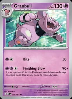 Granbull — Phantasmal Flames — Uncommon