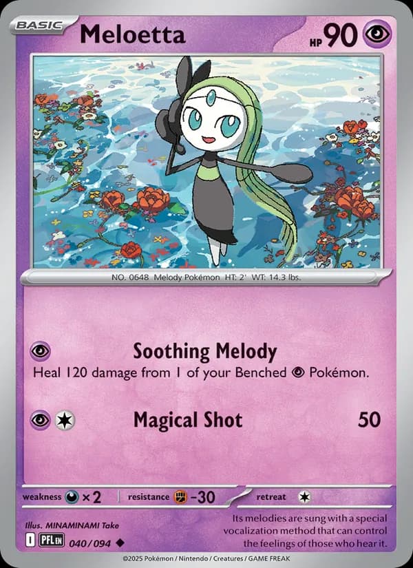 Meloetta — Phantasmal Flames, Uncommon