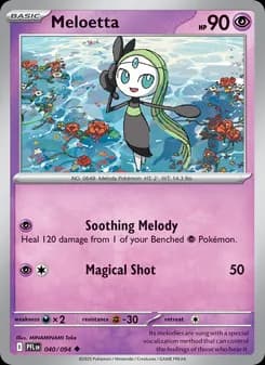 Meloetta — Phantasmal Flames — Uncommon