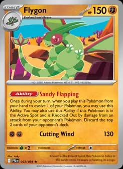 Flygon — Phantasmal Flames — Rare