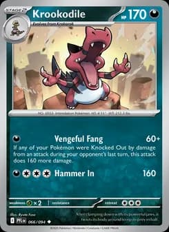 Krookodile — Phantasmal Flames — Uncommon