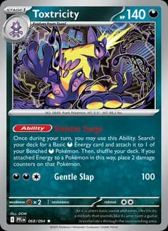 Toxtricity — Phantasmal Flames — Rare